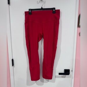 lululemon athletica Red Leggings, 12